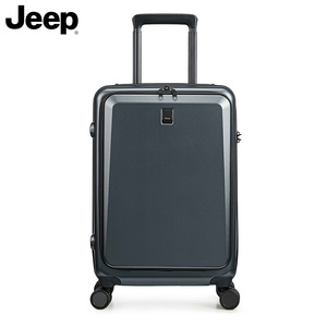 jeep行李箱男女大容量静音万向轮轻便拉杆箱子可坐旅行箱20寸登机