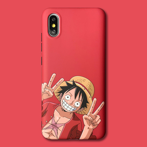 小米9se手机壳潮海贼王路飞mix3超薄磨砂米8无后指纹探索版6x硬壳