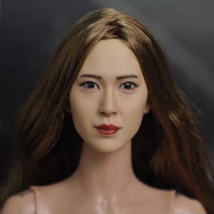 kumik 1/6女兵人 km15-11 亚洲美女头雕 韩国工艺坊 现货