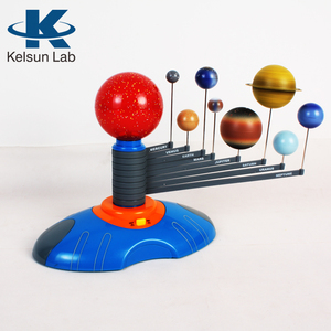 香港EDU八大行星太阳系旋转模型不带语音款 儿童益智早教玩具教具
