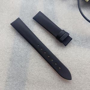 原装绢丝手表带女适配飞亚达四叶草 la862003.pwbd女手表链16mm黑