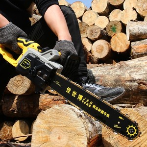 电链锯家用小型手持电锯电动链条锯大功率木工伐木锯砍树机手提锯