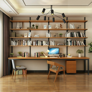 loft家用书房书桌