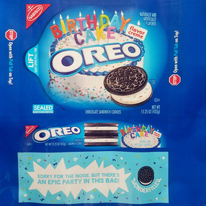 【零食包装袋合集】oreo奥利奥饼干巧克力礼品袋子好看手提塑料袋