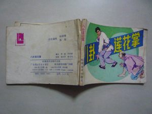 怀旧连环画中国武术连环画八卦莲花掌