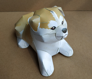 纸狗纸狗狗纸宠物狗纸宠物纸动物丧葬祭祀烧纸纸扎 秋田犬
