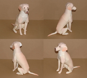 纸狗纸狗狗纸宠物狗纸宠物纸动物丧葬祭祀烧纸纸扎 拉布拉多犬