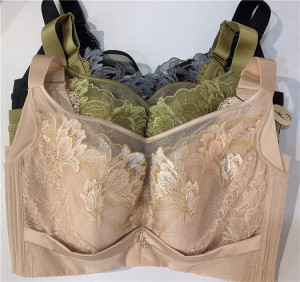 专柜正品六月玫瑰8153氧塑文胸丰姿三代丰胸聚拢美背五排扣内衣