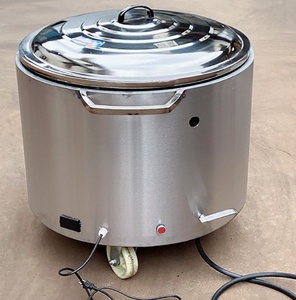 爆款自动旋转水煎包k专用炉大型煎包机生煎包锅机器锅贴煎饺专用