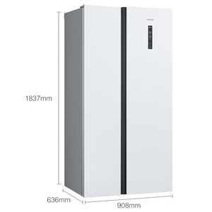 SIEMENS/西门子 KA50NE20TI 变频风冷无霜对开门冰箱 超薄 简约