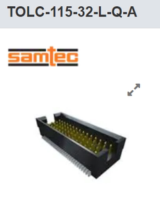 SAMTEC 全新 原装正品 现货 TOLC-115-32-L-Q-A板对板与夹层连接