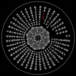 00我得丶命淘宝吉祥八宝六字真言坛城心经|静心减压|唐卡