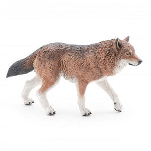 papo仿真森林野生动物模型玩具50283狼2022年新款