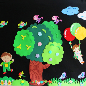 幼儿园墙饰动物贴