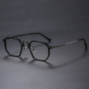 六边形眼镜框男