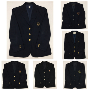 日制校供校服装西服日本学生正统中古英伦秋冬外套装jk制服小西装