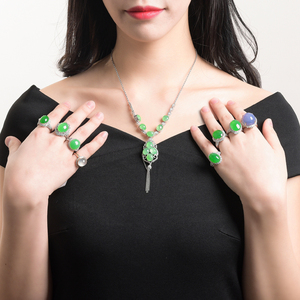 小刘翡翠天然a货玉石手链项链戒指耳饰玉佛观音貔貅吊坠直播专拍