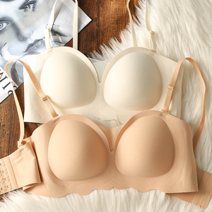 9040人付款天猫莲爱芬上薄下厚3cm无钢圈聚拢无痕内衣女 小胸防走光