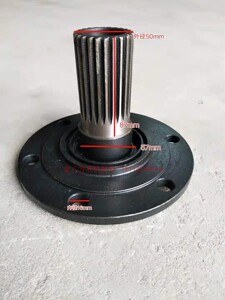 耕王中联 rk554/604/704 沭河704中拖拉机农机配件前轮驱动轴反丝