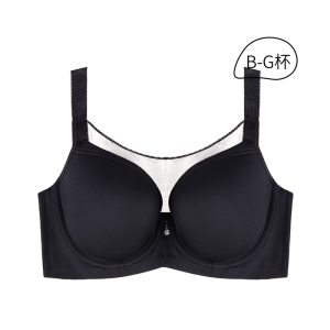 大码无痕内衣女抹胸式薄款胸罩 大胸显小聚拢上托收副乳文胸g罩杯