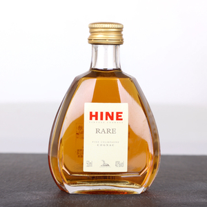 洋酒小酒版御鹿名致50ml干邑白兰地玻璃小瓶迷你进口装饰老款收藏