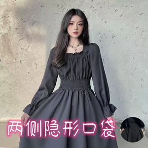 衣服女中年妈妈韩版洋气40多岁女人时尚连衣裙50妈妈春天连衣裙春