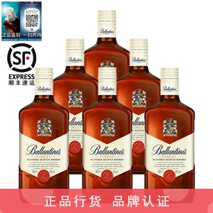 Ballantine's 百龄坛特醇威士忌 进口洋酒500ml 6瓶装 一瓶一码