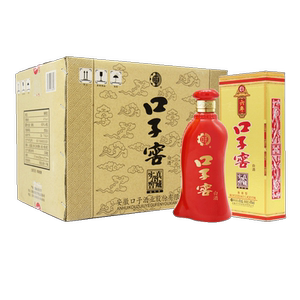 【酒厂自营】口子窖6年型 六年型41度450ml*6瓶白酒整箱装口子酒