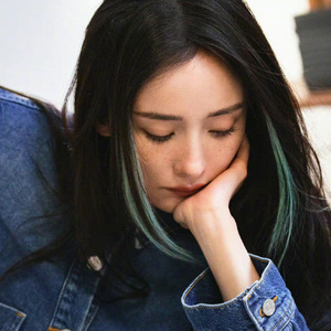 明星同款龙须刘海假发片挑染细条发夹新潮时尚个性彩色挂耳染发片