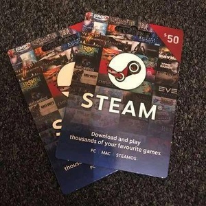 卡图代充】steam充值卡10美金刀steam钱包充值码100实体礼品卡锦江