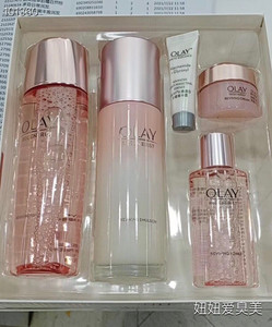 olay桃花水乳液新生塑颜粉璨桃花霜小白瓶小样保湿抗糖抗氧抗光老