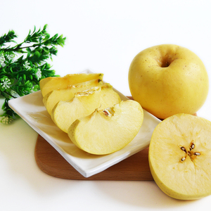 山东黄金奶油富士 烟台栖霞牛奶苹果冰糖心 新鲜当季水果9斤包邮