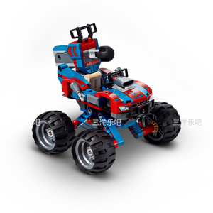 lego乐高【杀肉】76151超级英雄系毒液对战 全新未砌净蜘蛛侠战车