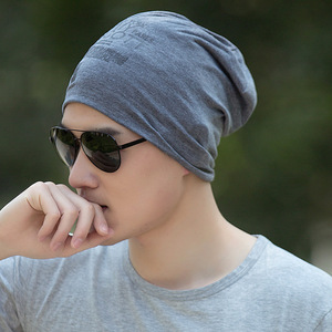 帽子男夏款包头帽光头帽男帽时尚简约夏季头套新款男士头巾帽韩版