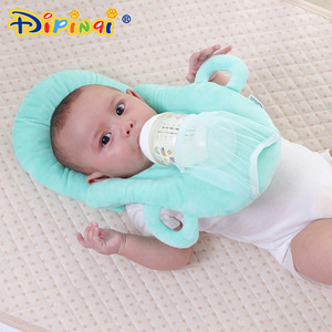 婴儿哺乳枕头 多功能新生儿喂奶枕 婴幼儿宝宝防吐奶U型枕夏季