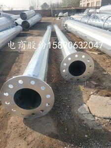 定制GH系列17米19米20米25米30米35米40米独立环形钢管避雷针塔杆