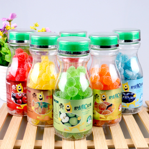 金源果味维c软糖120g*3瓶装苹果味草莓蓝莓甜橙菠萝樱桃儿童食品