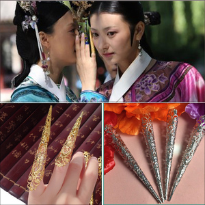 慕云汐古装清朝古装配饰 甄嬛传 清代皇后妃子格格指甲饰品 护甲