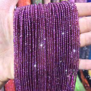 水晶巴西紫牙乌石榴石多圈正品天然纯净体水晶手链紫色3mm2人付款16