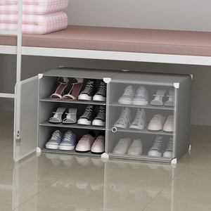 学生宿舍鞋架子室内床底简易防尘收纳鞋盒2021爆款小型经济型鞋柜