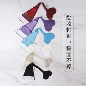 礼服婚纱打底内裤贴女士无痕隐形内裤一片式c字裤涩布丁字裤特粘