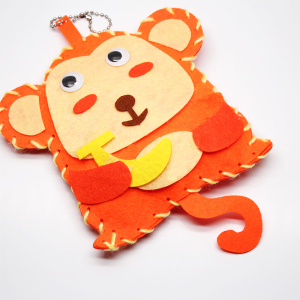 儿童不织布手工粘贴diy制作卡通玩偶 女孩创意亲子美劳礼物材料包