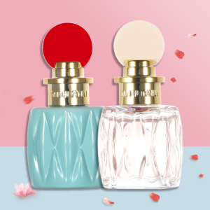 miumiu/缪缪铃兰玫瑰之水红盖同名女士香水q版7.5ml中样10ml