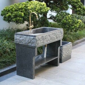 洗衣池拖把池一体柜