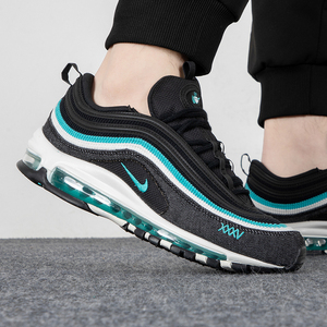 nike耐克男鞋air max 97 sport turbo 黑蓝子弹气垫跑步鞋dn1893