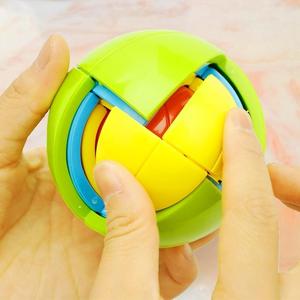 拼球六块 拼装动脑筋玩具智力男孩子大童益智儿童智能开发组装球