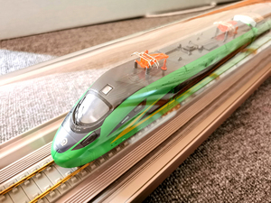 绿色复兴号cr200j动力集中动车组模型绿巨人绿皮火车仿真合金礼物