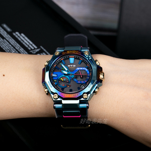 卡西欧g-shock不死鸟限量版太阳能蓝牙电波手表男mtg-b1000ph-2a