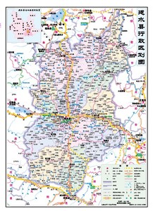 建水县地图含乡镇图片