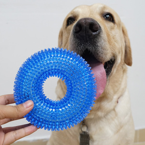 宠物玩具耐咬发声橡胶磨牙球拉布拉多金毛训练益智狗玩具宠物用品